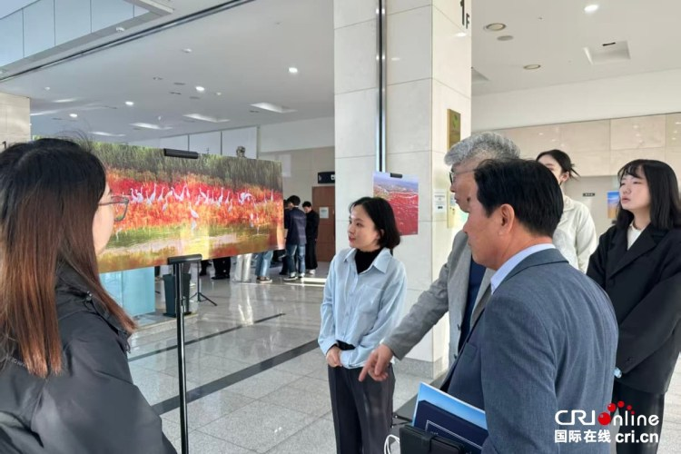 Dongying Yellow River Delta Ecological Photography Exhibition Held in Yangju, South Korea_fororder_111