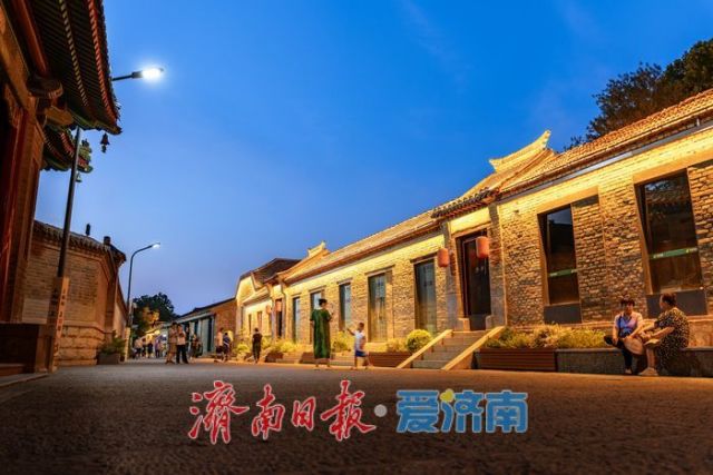 山东济南：夜游泉城新地标，百年上新街焕活城市“夜动力”