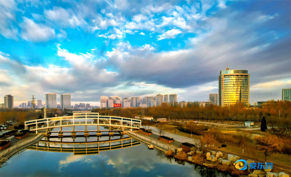 山东东营:广利河畔风景宜人_fororder_0487ace1f4584cc0a6d21ac77bc7d36d