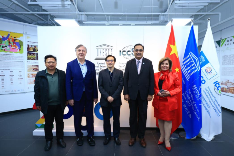 UNESCO Representative Prof. Shahbaz Khan Visits ICCSD