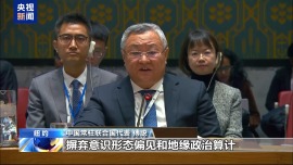 视频丨中方代表:支持阿富汗应对人道和发展困境刻不容缓