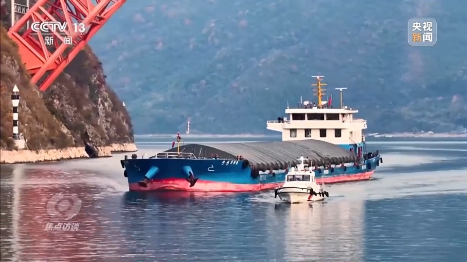 焦点访谈丨黄金水道含金量进一步提升 解码长江航运十年变化