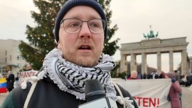 视频丨德国民众抗议示威 反对美国干涉委内瑞拉事务