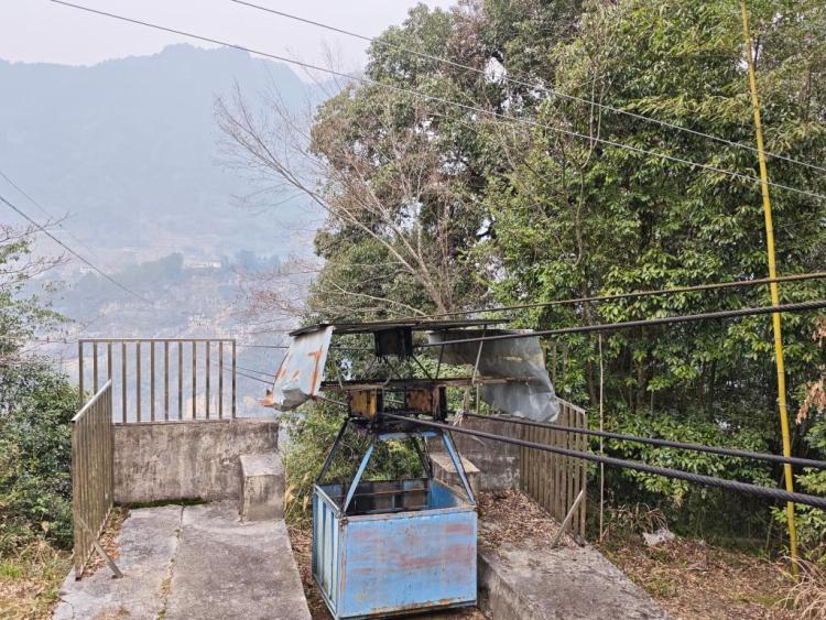 新春走基层|绝壁之上,一个“索道村”的新生