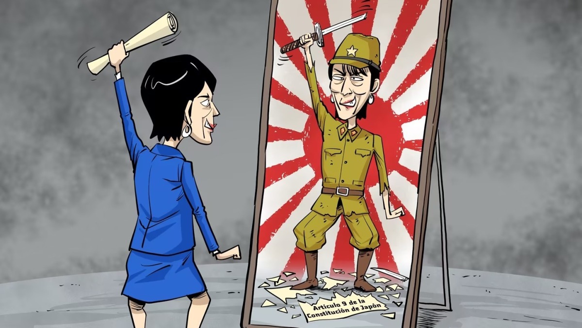 【Caricatura editorial】El espejo que revela el interior