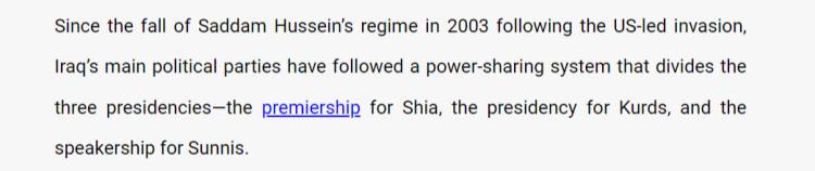 闪评 | 伊拉克新一届国民议会首次会议召开在即 新政府将面临多重挑战