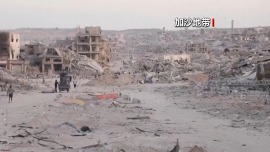 视频丨以军空袭加沙多地 至少38人死亡