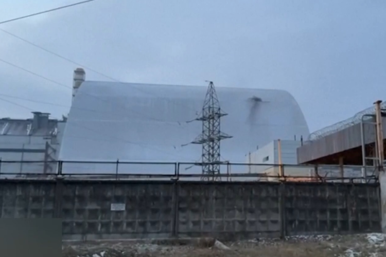 切尔诺贝利核电站保护罩受损 维修已启动