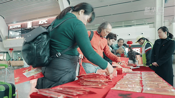 两岸同胞:相逢春运路 “姓”福带回家