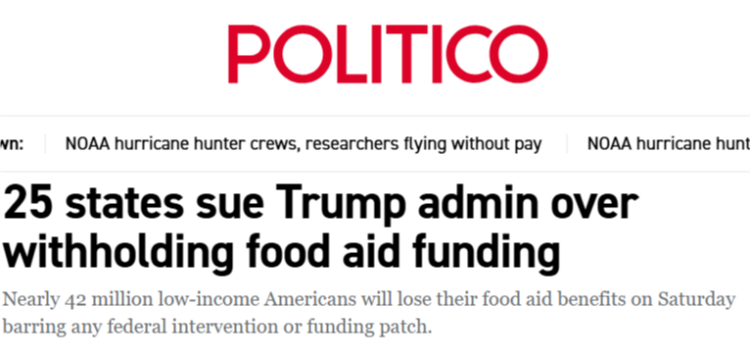 闪评|美政府继续“停摆” 应急资金分歧凸显“政治算计”