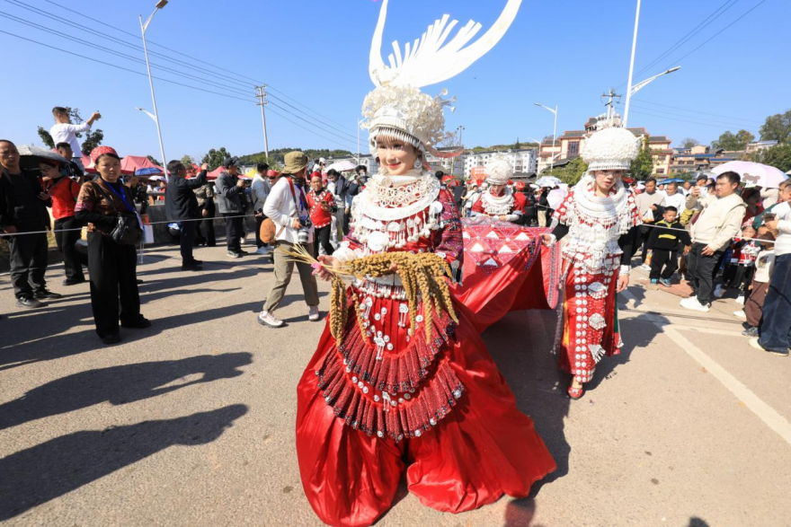 Miao Compatriots in Huangping, Guizhou Celebrate the “September 27” Lusheng Festival_fororder_图片5