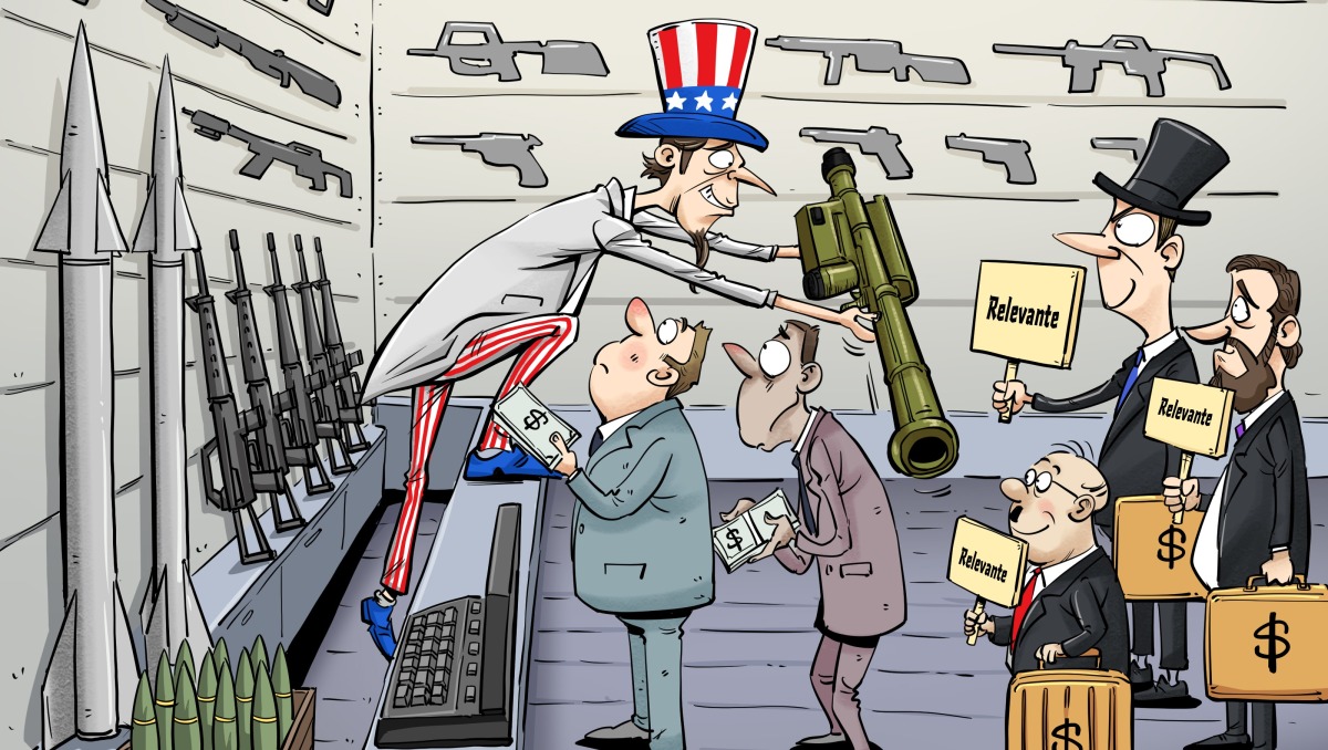 【Caricatura editorial】La tienda grande elige a sus clientes