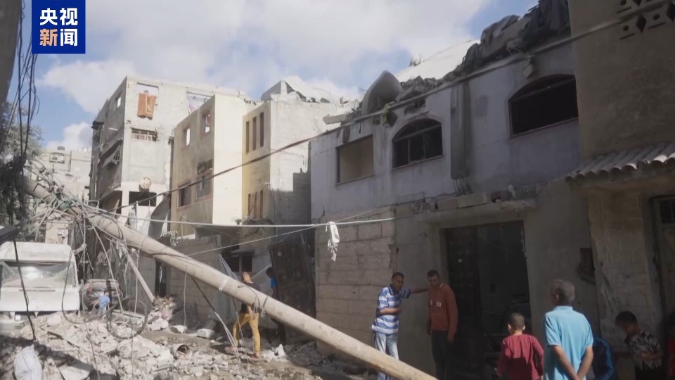 视频丨加沙民众:我们为什么不能正常地生活?