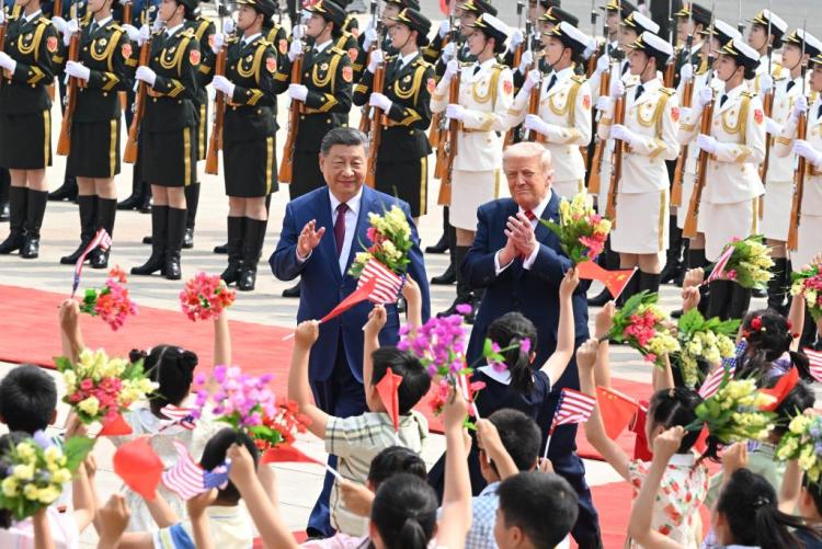“需要共同书写的时代答卷”——习近平主席同特朗普总统会晤侧记