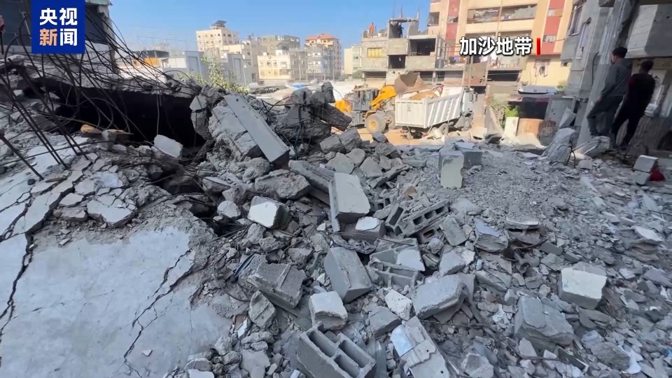 视频丨以军空袭加沙多地 至少38人死亡
