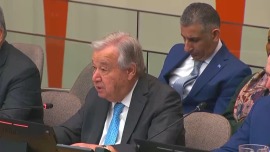 视频丨古特雷斯呼吁各国支持联合国中央应急基金