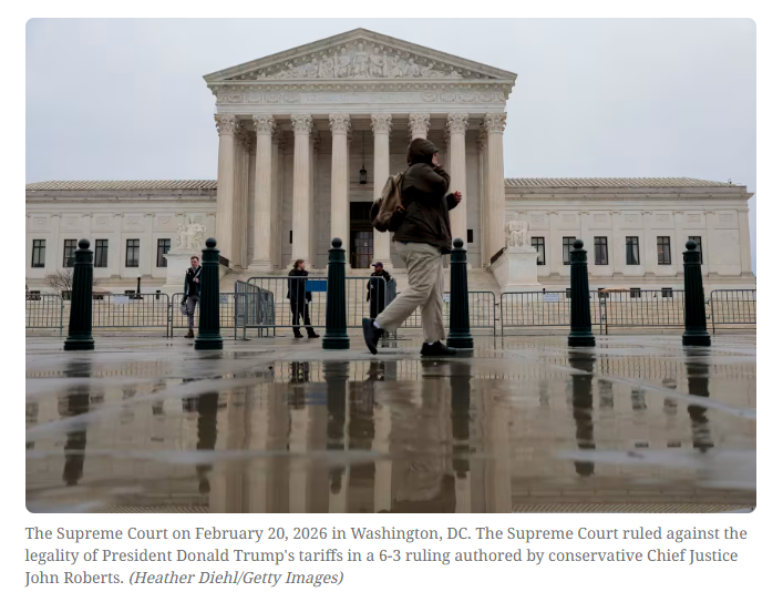 全球媒体聚焦 | 外媒:美国最高法院关税裁决留下1300亿美元“退款难题”_fororder_2