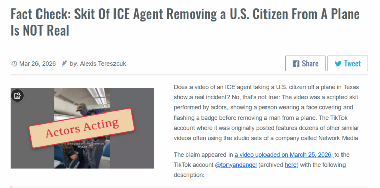 真相来了 | ICE入驻机场在美引发焦虑 执法乱象与虚假视频交织传播
