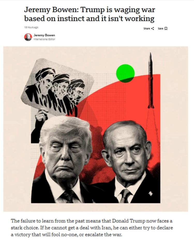 全球媒体聚焦 | 英国媒体:一场“毫无计划”的战争,让美国站在严峻的“十字路口”_fororder_1