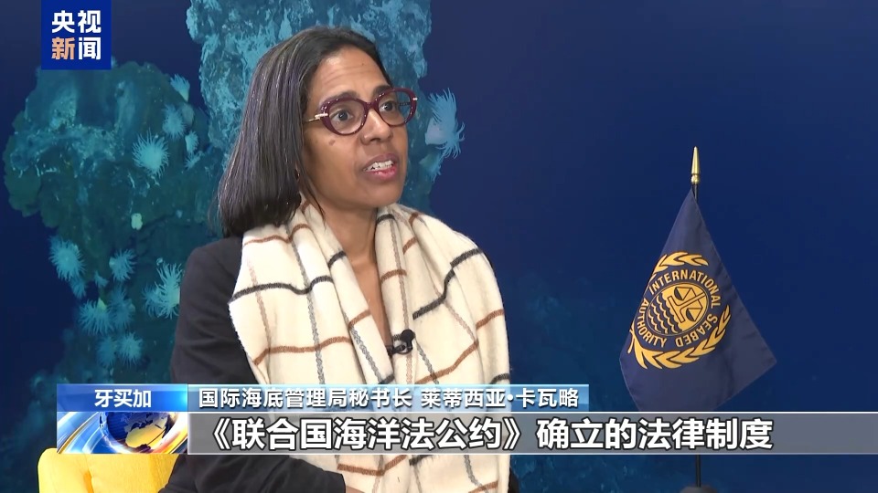 总台记者专访丨国际海底管理局秘书长:美单方面开采公海海底矿产违反国际法