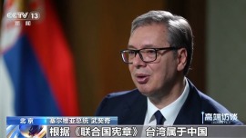 高端访谈丨武契奇:台湾属于中国 就这么简单