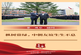 第一观察·瞬间|枞树常绿,中朝友谊生生不息