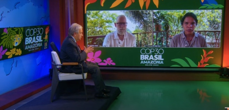 全球媒体聚焦 | 古特雷斯:“不想看到亚马孙雨林变成一片大草原”