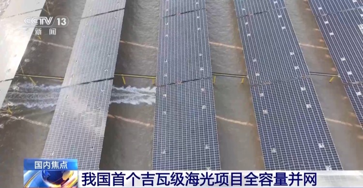 全球最大!我国首个百万千瓦级海上光伏项目全容量并网
