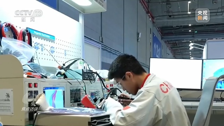 焦点访谈丨技能报国!方寸赛场连着万千产业