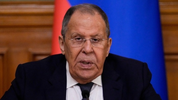 视频丨拉夫罗夫与欧安组织主席互赠礼物_fororder_俄外长