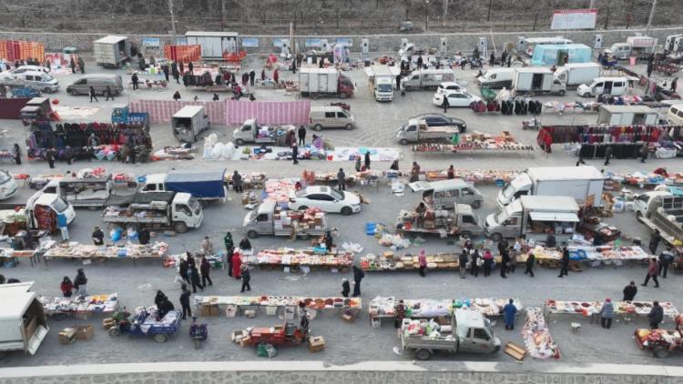 新春走基层|赶一场“重生”的大集