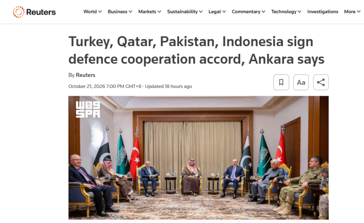 闪评 | 土耳其等四国签署谅解备忘录 能否提升防务自主?