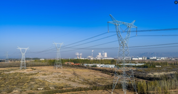 The First Phase of the 750 kV Transmission Project for the Zhangye Power Plant Expansion in Gansu Goes into Operation_fororder_图片6