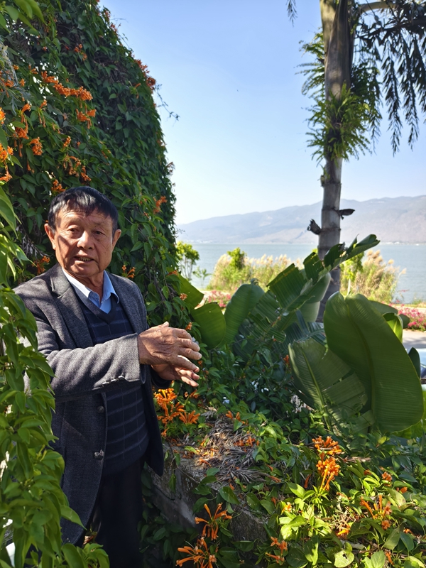 新春走基层|山朝水朝,不如人来朝——异龙湖畔感受高原湖泊治污成果