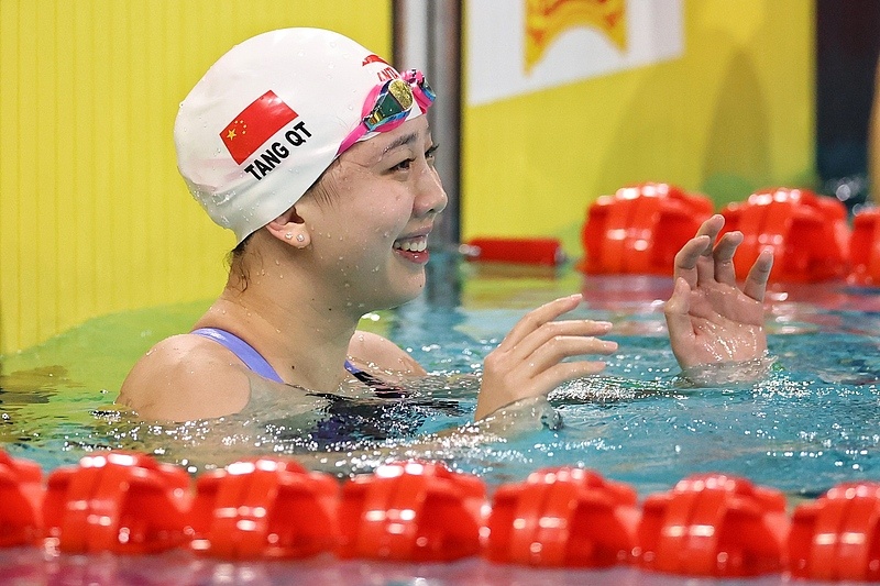 赛点 | 十五运会游泳比赛收官!中国游泳朝着洛杉矶奥运会前进!