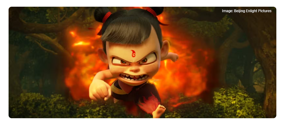 全球媒体聚焦| 美媒:《哪吒2》美流媒体平台上线 动画巨作不容错过