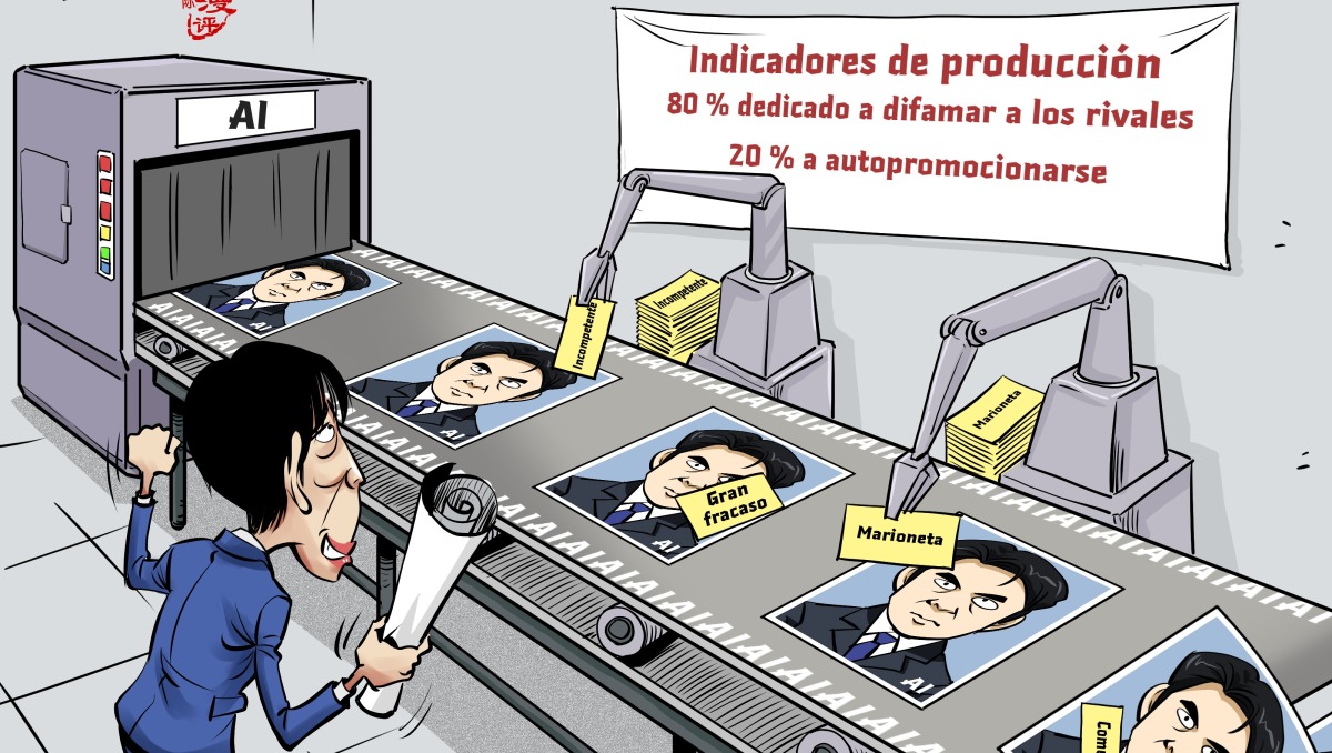 【Caricatura editorial】Cien rumores fabricados al día