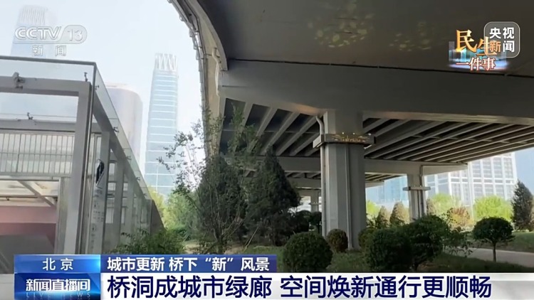 畅通出行、便民生活 桥下空间改造实现“一举多得”