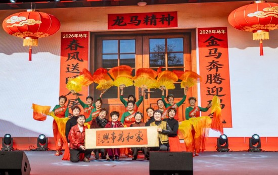 南通苏锡通园区张芝山镇村晚奏响幸福乐章_fororder_图片 1