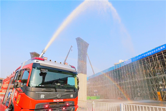 中冶天工苏州东站集疏运系统及连接线工程项目部开展生产安全事故综合应急演练_fororder_图片2