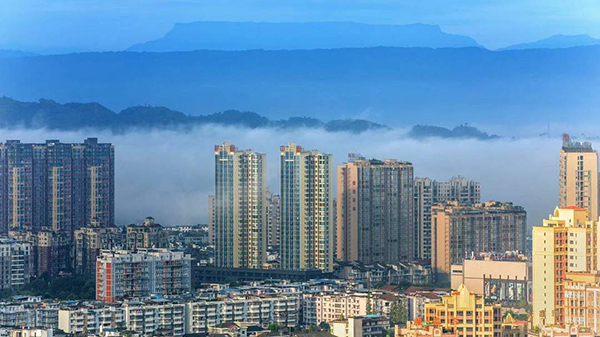 眉山洪雅 为民生写就一首城市的“立体情诗”_fororder_洪雅城区