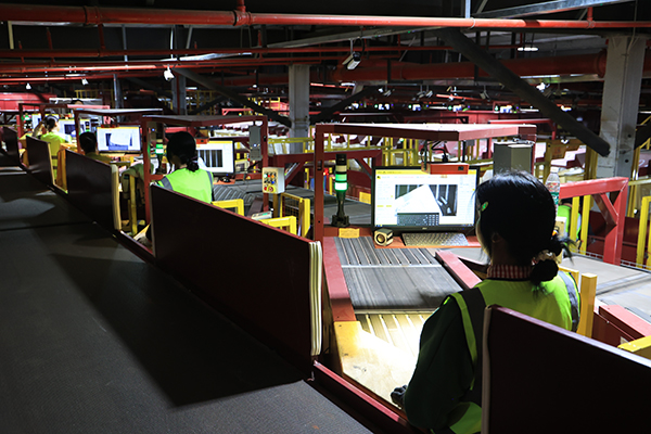 日处理超500万单 资阳乐至这个转运中心奋战“双十一”正酣_fororder_图片-3