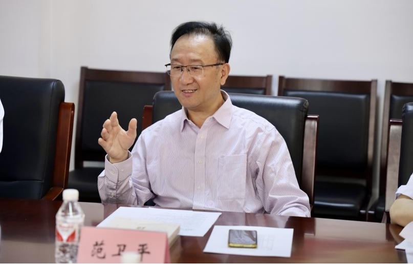 邯郸市委宣传部一行到中广联合会 交流工作