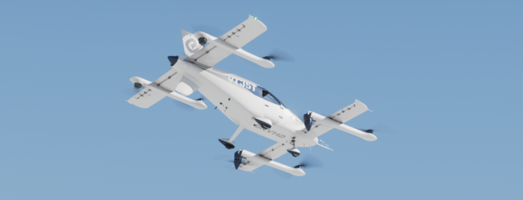 세계 최초 공개! 장주정 '공중 택시' VT35 정식 출시_fororder_图片466435