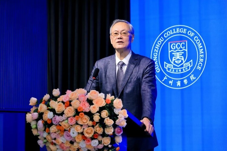 广东省世界经济学会在广州商学院成立_fororder_8