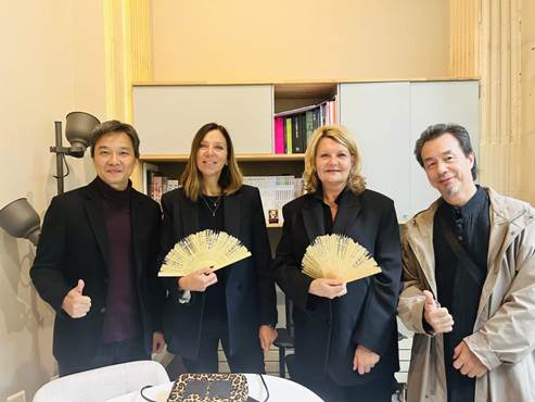 广州新华艺术设计与传媒学院师生赴法国访问巴黎高等艺术设计院校