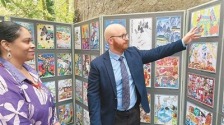 青少年美育文创展在英国举办