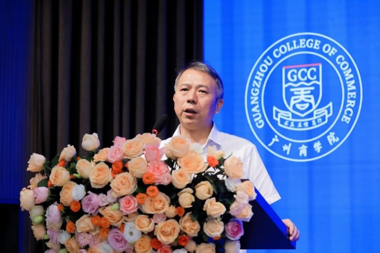 广东省世界经济学会在广州商学院成立_fororder_7