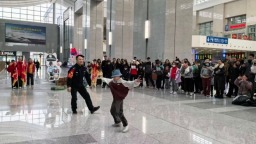 福州南站的春运从“心”开始