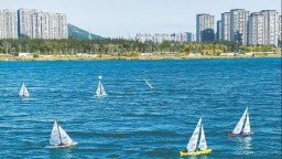 第三届海峡两岸帆船赛遥控帆船比赛在平潭落幕